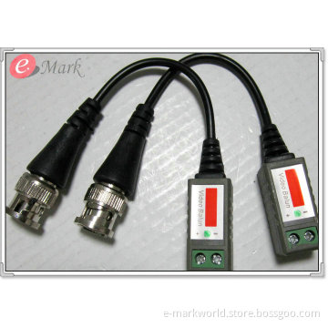 BNC Passive Video Balun with Adapter Cable